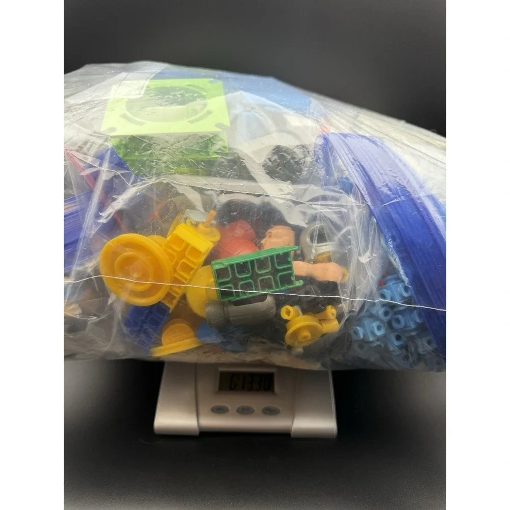 Fisher Price Construx Building Toy Lot Mixed Pieces Parts Figures Bulk 6 lbs